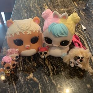 LOL Suprise Animals Cute Animal and Doll Toy Set